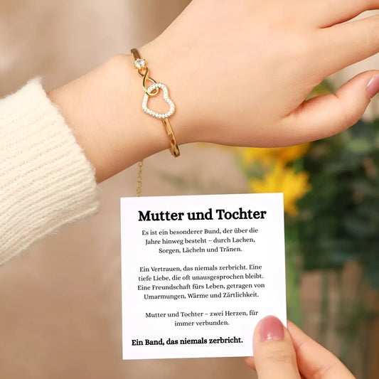 Verbundenes Her™ - Mutter-Tochter Herzarmband